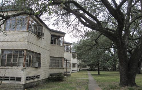 Wilshire Village was the last of the three original FHA-insured garden apartment complexes built in Houston, according to Steven Fox.