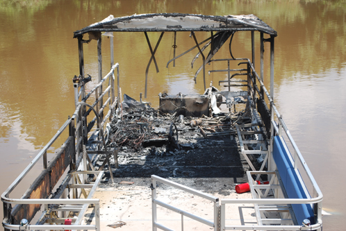 Burned Osprey