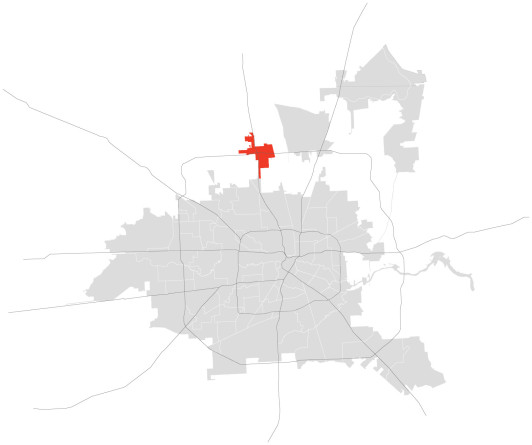 Location of Greenspoint.