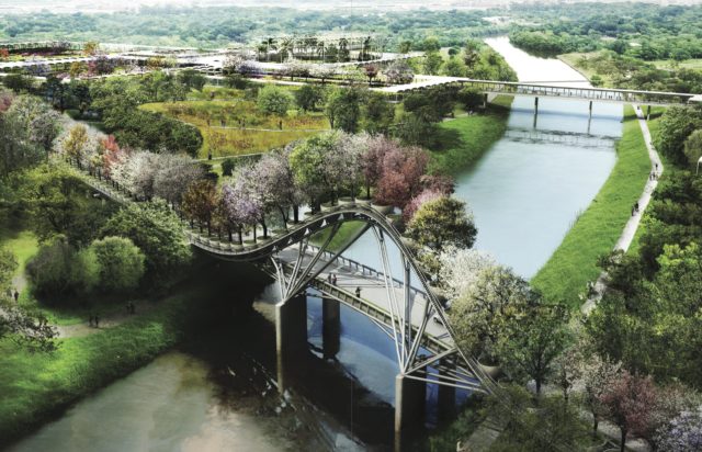 Botanic Bridge. Image from master plan.